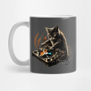 Cat DJ Mug